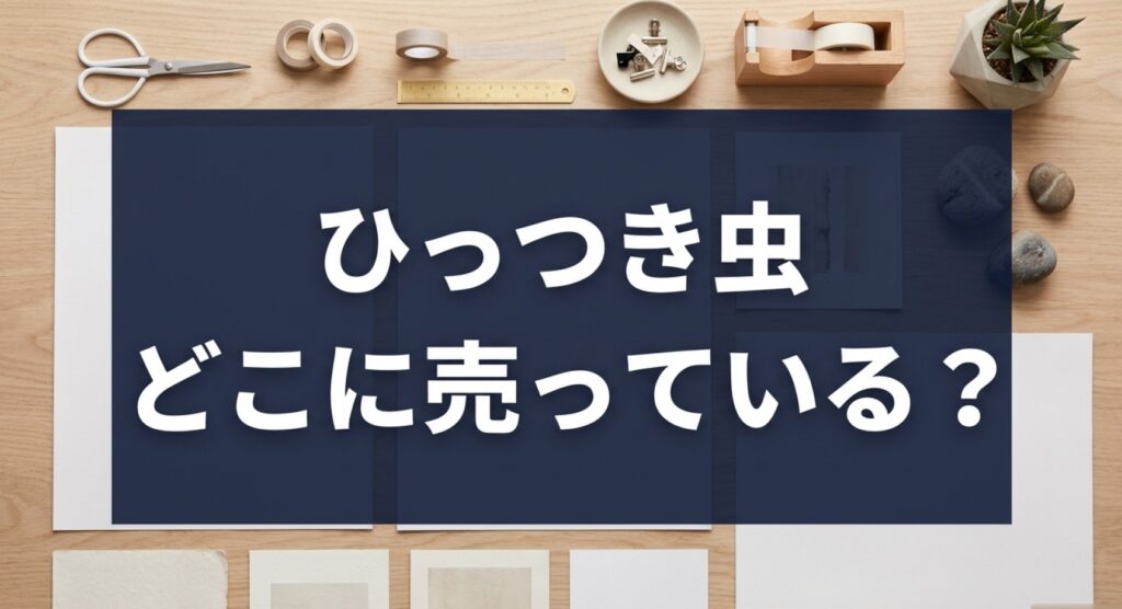 ひっつき虫はどこに売っているかを解説した記事のアイキャッチ画像